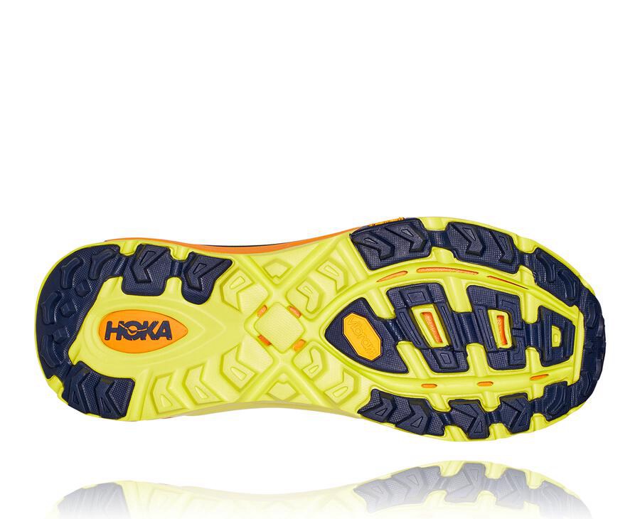 Zapatillas Trail Hoka One One Hombre - Mafate Speed 2 - Doradas Claro/Rosas - VRY157826